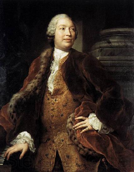 Anton Raphael Mengs Portrait of Domenico Annibali (1705-1779), Italian singer Norge oil painting art